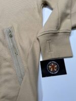CP Company 080A Diagonal Raised Fleece goggle Hood Sweatshirt in beige   -  XXXL / 26.5” - Image 3
