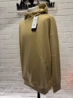 CP Company 080A Diagonal Raised Fleece goggle Hood Sweatshirt in beige   -  XXXL / 26.5” - Image 4