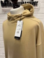 CP Company 080A Diagonal Raised Fleece goggle Hood Sweatshirt in beige   -  XXXL / 26.5” - Image 5