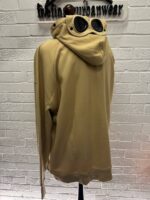 CP Company 080A Diagonal Raised Fleece goggle Hood Sweatshirt in beige   -  XXXL / 26.5” - Image 6