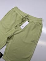 CP Company 101B Bermuda shorts in Cotton  diagonal fleece Light Green  -  XXXL. / w40” - Image 4