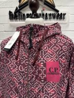 CP Company 278A Inca Print Short Goggle Jacket in Purple - Image 7