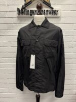 C.P. COMPANY 106A Chrome-R Overshirt in silver grey - Image 4