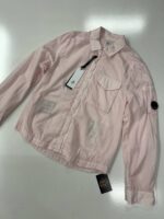 C.P. COMPANY 039A Chrome-R Zipped Overshirt in pink. - Image 5