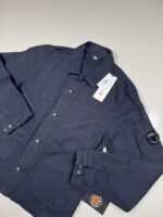 CP Company 277A  Cotton/Linen overshirt in Navy - Image 2