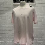 CP Company 088A Mercerized Light Jersey 70/2 T-Shirt - Pink       XS.   / 19” P2P