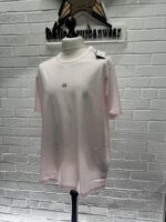 CP Company 088A Mercerized Light Jersey 70/2 T-Shirt - Pink       XS.   / 19” P2P - Image 3