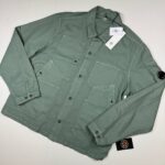 CP Company 277A  Cotton/Linen overshirt in Green