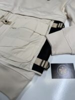 CP Company 048A Diagonal Raised Fleece crew sweatshirt in ivory - Image 4