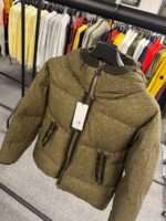CP Company 221A Goggle Co-Ted Down Jacket in Green - Image 12