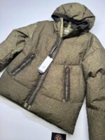 CP Company 221A Goggle Co-Ted Down Jacket in Green - Image 6