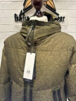 CP Company 221A Goggle Co-Ted Down Jacket in Green - Image 8