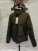 CP Company 221A Goggle Co-Ted Down Jacket in Green - Image 10