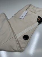 CP COMPANY 084A DIAGONAL RAISED FLEECE JOGGING PANTS IN PISTACHIO/ 402 - Image 3