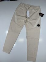 CP COMPANY 084A DIAGONAL RAISED FLEECE JOGGING PANTS IN PISTACHIO/ 402 - Image 4