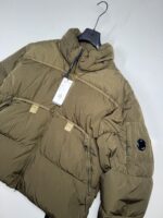 CP COMPANY 175A Eco-Chrome R Down Jacket in Green    -   Size 56 / XXXL / P2P 27” - Image 2