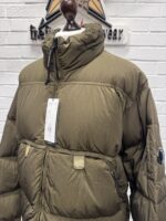 CP COMPANY 175A Eco-Chrome R Down Jacket in Green    -   Size 56 / XXXL / P2P 27” - Image 8