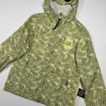 CP Company 278A Inca Print Short Goggle Jacket in Green