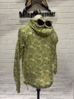 CP Company 278A Inca Print Short Goggle Jacket in Green - Image 8