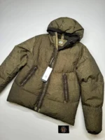 CP Company 221A Goggle Co-Ted Down Jacket in Green