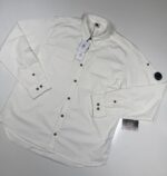 CP COMPANY 140A ORGANIC GABARDINE BUTTONED SHIRT IN - Image 2