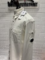 CP COMPANY 140A ORGANIC GABARDINE BUTTONED SHIRT IN - Image 5