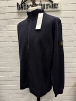 STONE ISLAND S00A1 Stretch RWS wool cardigan sweater in navy   -  XXL / P2P 24.5” - Image 5