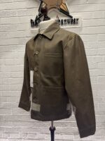 CP Company 258A TOOB Cotton reflective Jacket in Khaki - Image 7