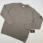 C.P. Company 236A Re-Wool knitwear Crew Neck sweater in Walnut    -  Size 58 / 4XL / P2P 25”