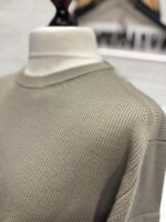 C.P. Company 236A Re-Wool knitwear Crew Neck sweater in Walnut    -  Size 58 / 4XL / P2P 25” - Image 4