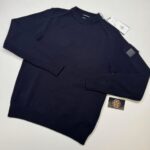 CP company 018A Metropolis Lambswool Jumper in  Navy / 888