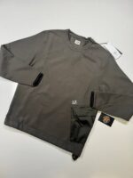CP Company 317A Diagonal Fleece Sweatshirt in Green   - Small. / P2P 21"