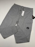 CP COMPANY 017A DIAGONAL RAISED FLEECE JOGGING PANTS IN GREY / M93   -      XXXL.    / w40” - Image 3