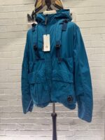Cp Company 014A Flatt Nylon Reversible Hooded Lens Jacket in blue - Image 5
