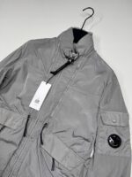 CP COMPANY 012A Chrome R Bomber Jacket in Grey - Image 10