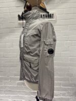 CP COMPANY 012A Chrome R Bomber Jacket in Grey - Image 8