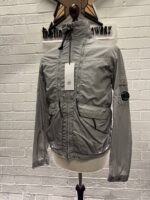 CP COMPANY 012A Chrome R Bomber Jacket in Grey - Image 2