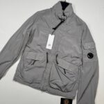 CP COMPANY 012A Chrome R Bomber Jacket in Grey