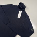 C.P. Company 237A Turtleneck Re-Wool pull over in Navy