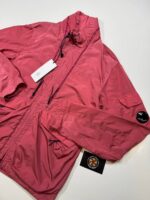 CP COMPANY 012A Chrome R Bomber Jacket in Red Bud - Image 5