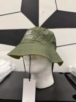 C.P. Company Mens Goretex infinium Reversible Bucket Hat in Tender Shoots Green   - Reversible - Image 2