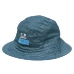 C.P. Company Mens Goretex infinium Reversible Bucket Hat in Ink Blue   - Reversible