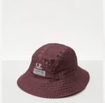 C.P. Company Mens Goretex infinium Reversible Bucket Hat in Red Bud   - Reversible - Image 6