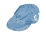 CP COMPANY BASEBALL CAP IN BLU DENIM CHAMBRAY - Image 4