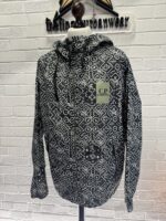 CP Company 278A Inca Print Short Goggle Jacket in Dk Green - Image 9