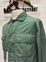 C.P. COMPANY 106A Chrome-R Overshirt in Green  / 649 - Image 2