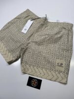 C.P. Company flatt Nylon baja-print shorts - Pistachio