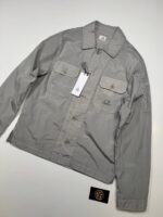 C.P. COMPANY 106A Chrome-R Overshirt in silver grey
