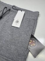 CP Company Light Fleece Cargo Lens Shorts. Lt grey / M93 - Image 3