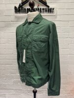 C.P. COMPANY 106A Chrome-R Overshirt in Green  / 649 - Image 7